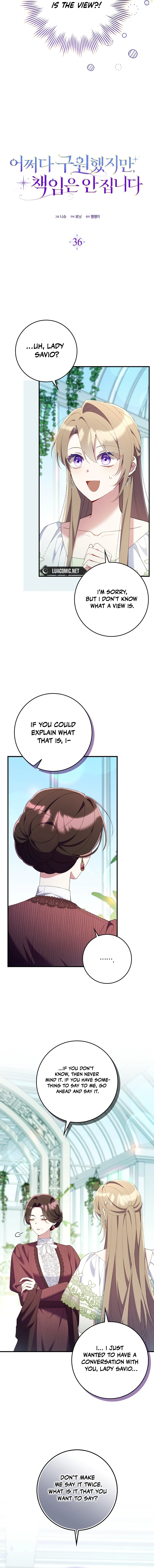 I Saved You, but I’m Not Responsible Chapter 36 page 5