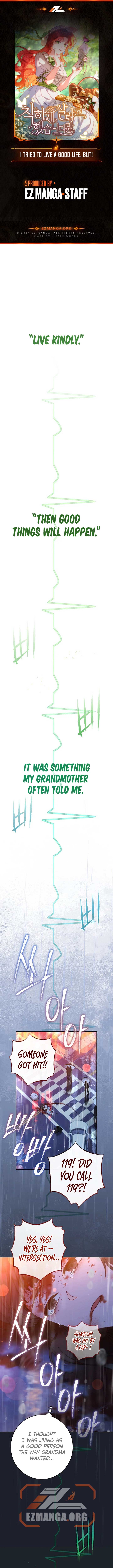 I Tried To Live A Good Life, But! Chapter 1 page 0