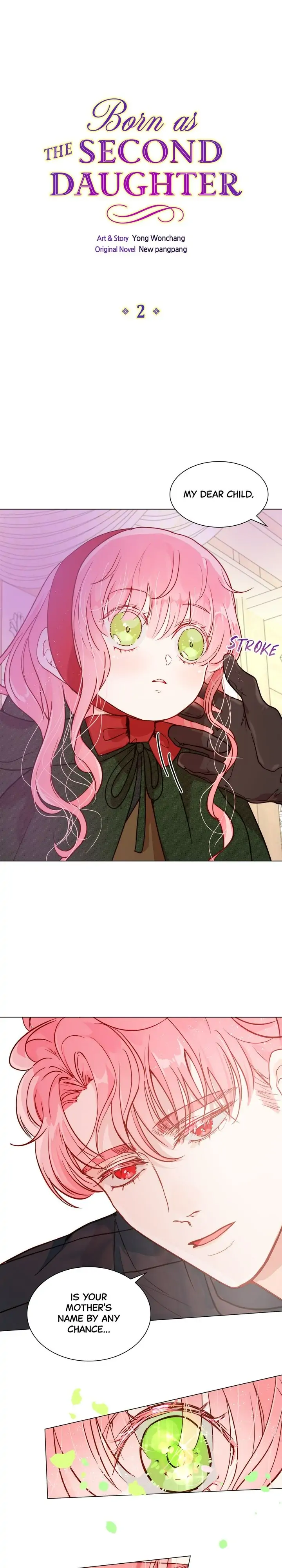 I Was Born As The Second Daughter Chapter 2 page 0