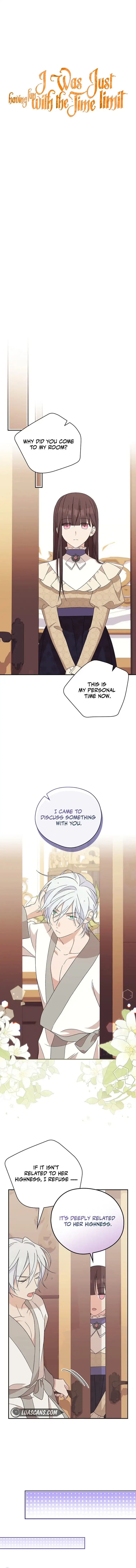 I Was Just Having Fun With The Time Limit Chapter 23 page 8