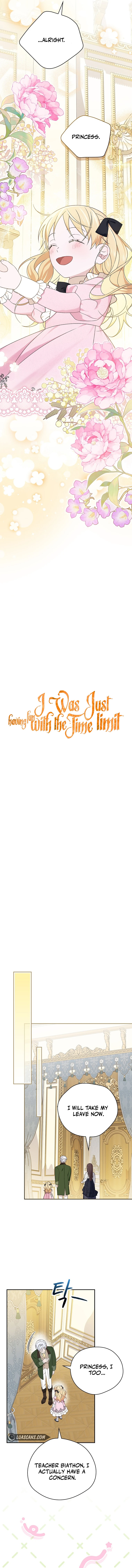 I Was Just Having Fun With The Time Limit Chapter 24 page 6