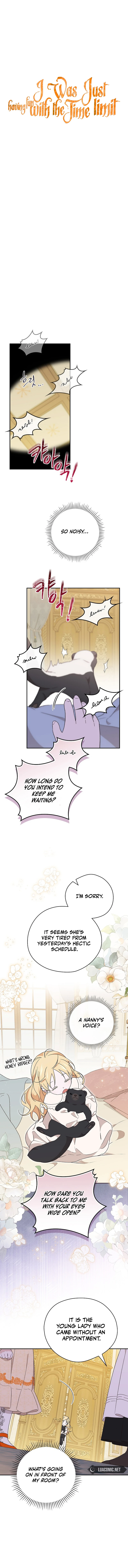 I Was Just Having Fun With The Time Limit Chapter 27 page 5