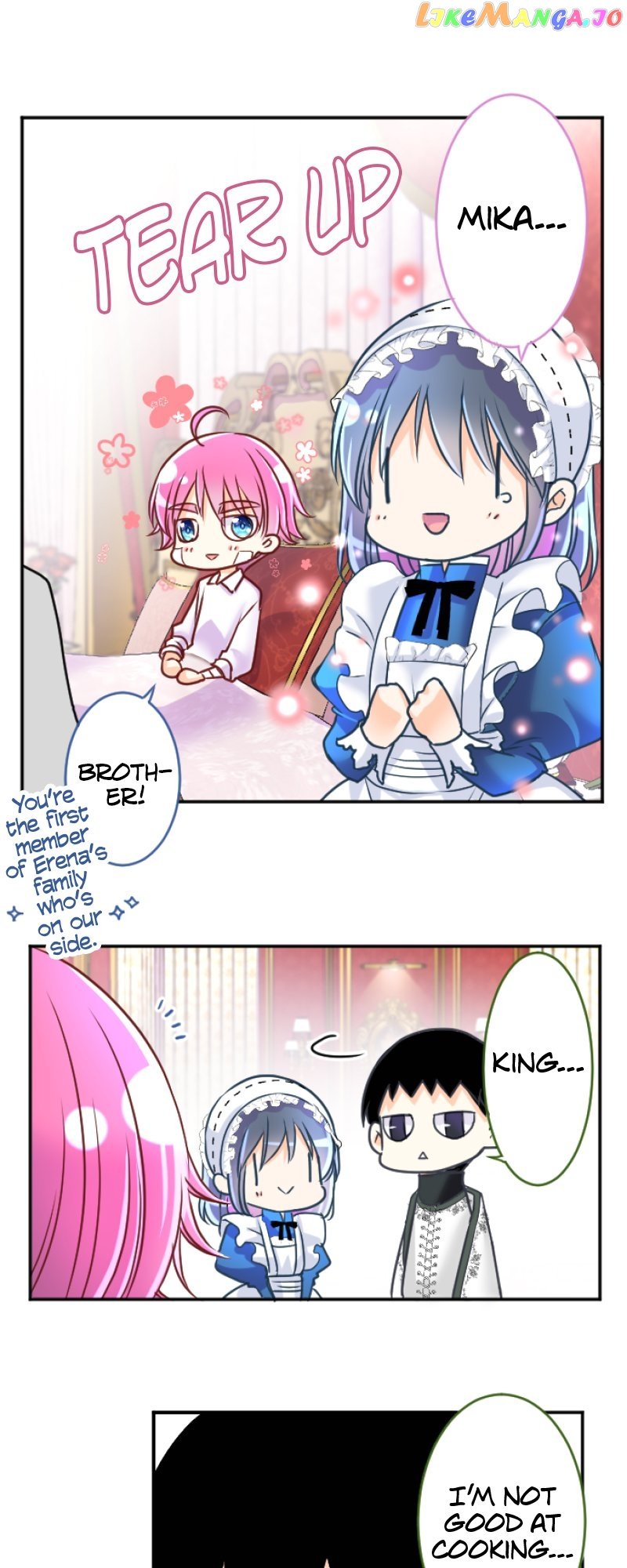 I was Reborn as a Housekeeper in a Parallel World! Chapter 143 page 14