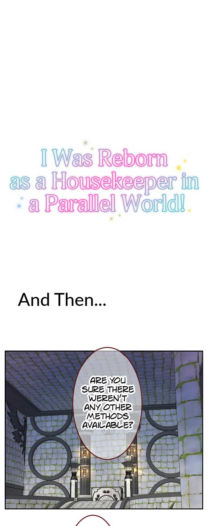 I was Reborn as a Housekeeper in a Parallel World! Chapter 186 page 62