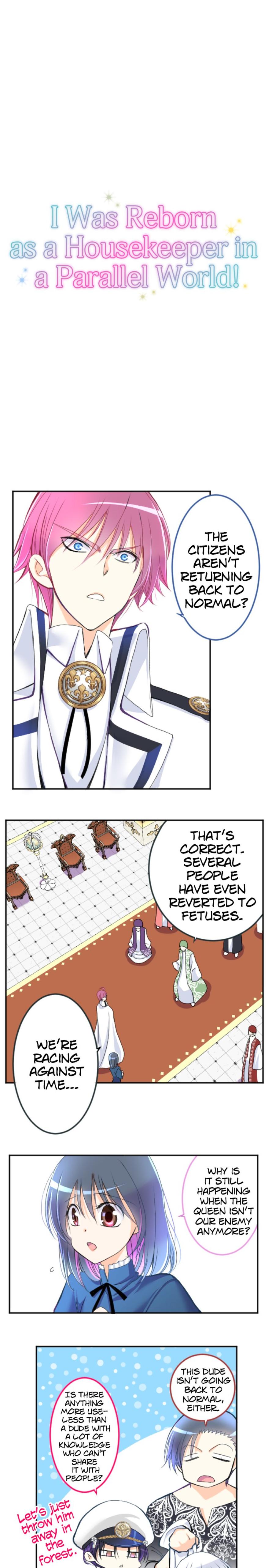 I was Reborn as a Housekeeper in a Parallel World! Chapter 74 page 2