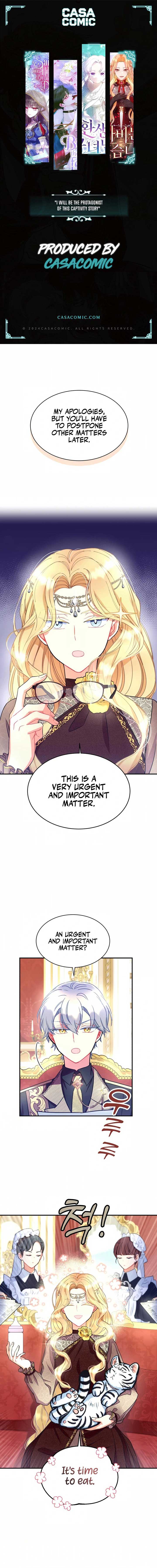 I Will Be The Protagonist of This Captivity Story Chapter 13 page 0