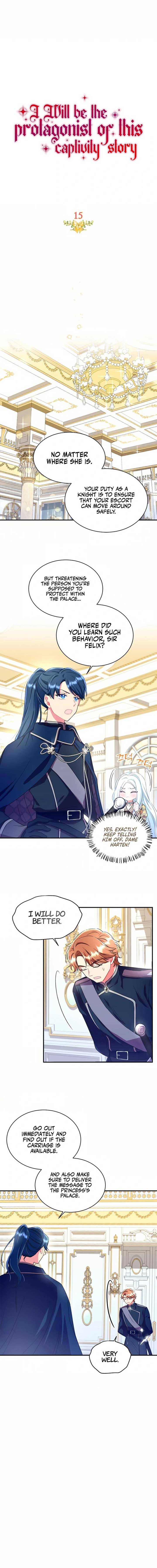 I Will Be The Protagonist of This Captivity Story Chapter 15 page 3