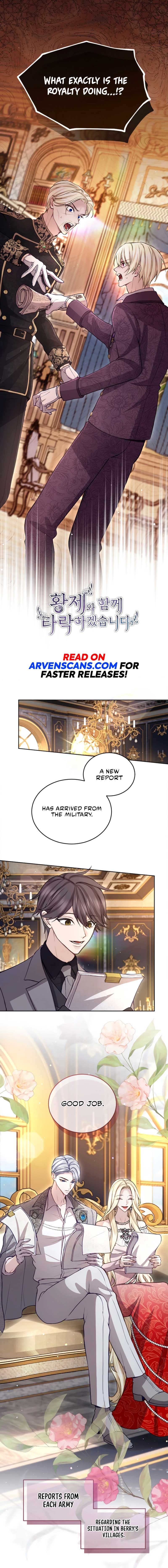 ‏I Will Fall With The Emperor Chapter 104 page 2