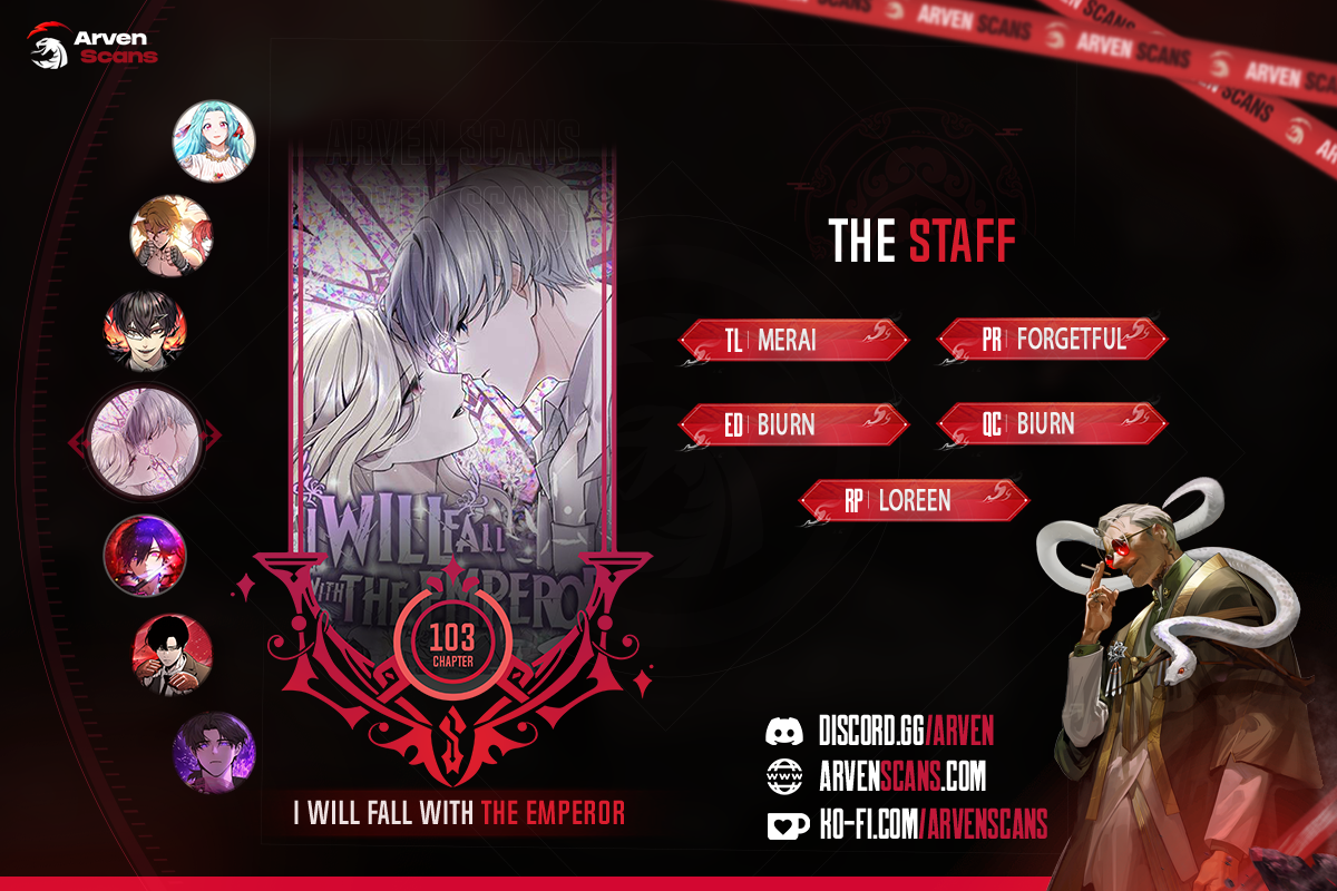 ‏I Will Fall With The Emperor Chapter 108 page 0