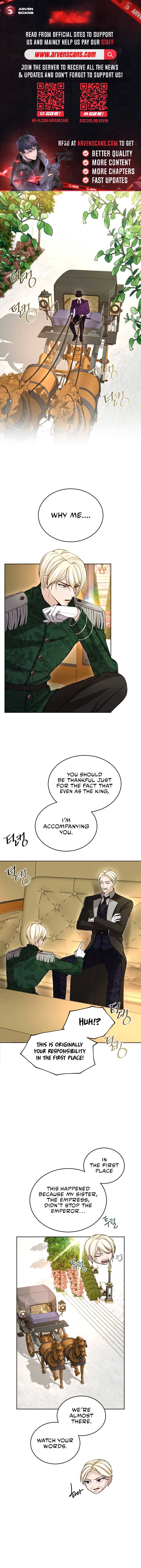 ‏I Will Fall With The Emperor Chapter 109 page 1