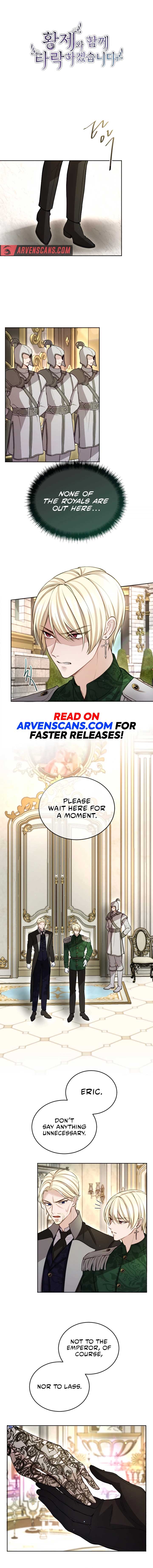 ‏I Will Fall With The Emperor Chapter 109 page 2