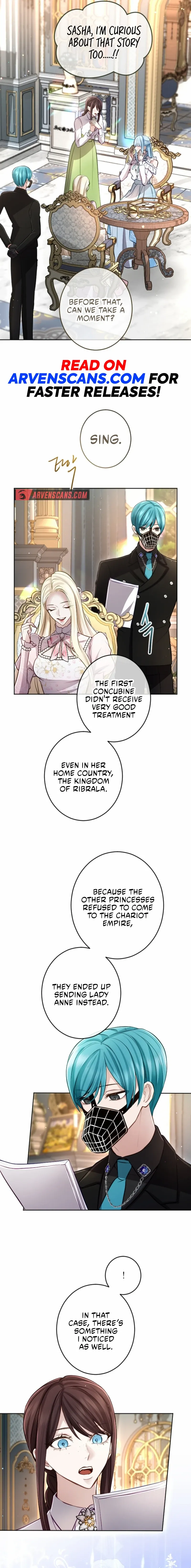 ‏I Will Fall With The Emperor Chapter 113 page 4