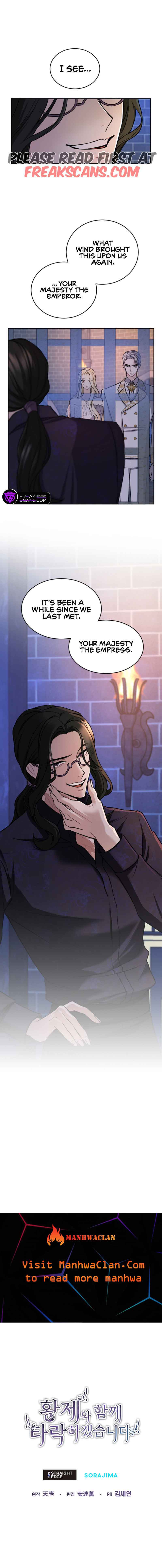 ‏I Will Fall With The Emperor Chapter 63 page 10