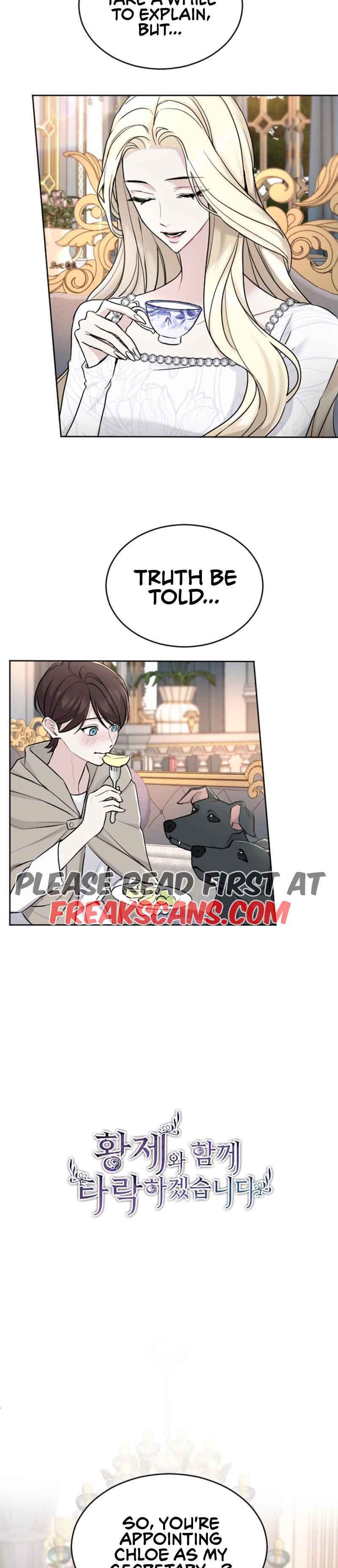 ‏I Will Fall With The Emperor Chapter 63 page 3