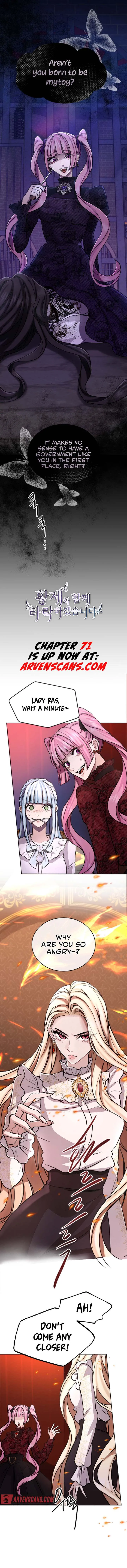 I Will Fall With The Emperor Chapter 70 page 0