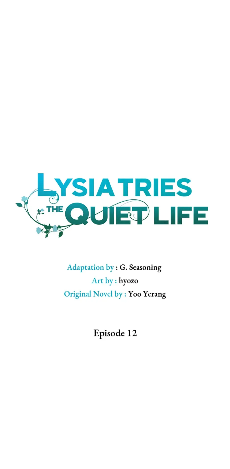 I Will Live as a Supporting Role in This Life Chapter 12 page 6
