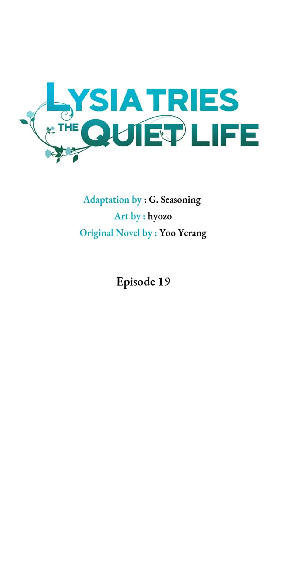 I Will Live as a Supporting Role in This Life Chapter 19 page 17
