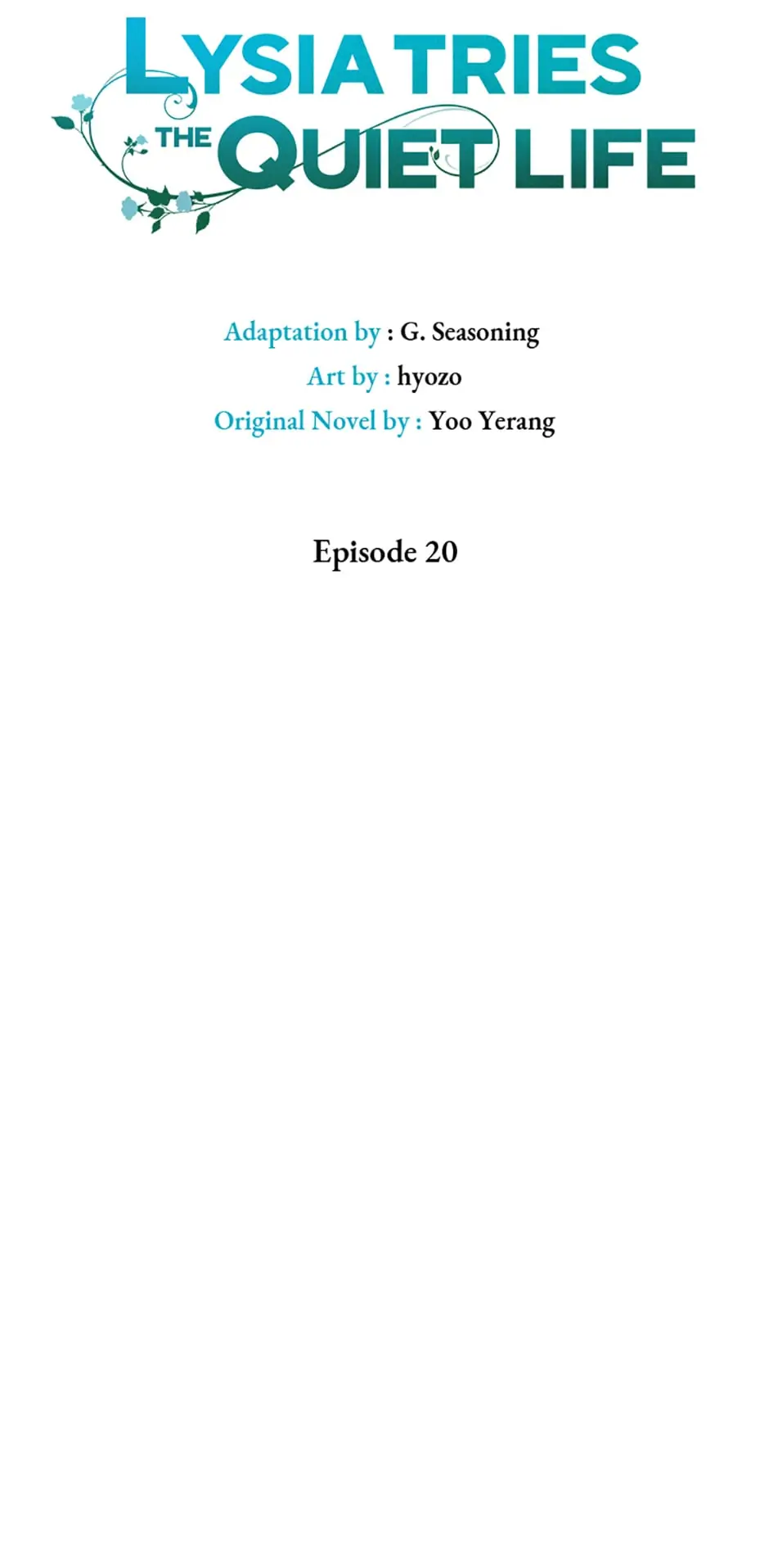 I Will Live as a Supporting Role in This Life Chapter 20 page 9