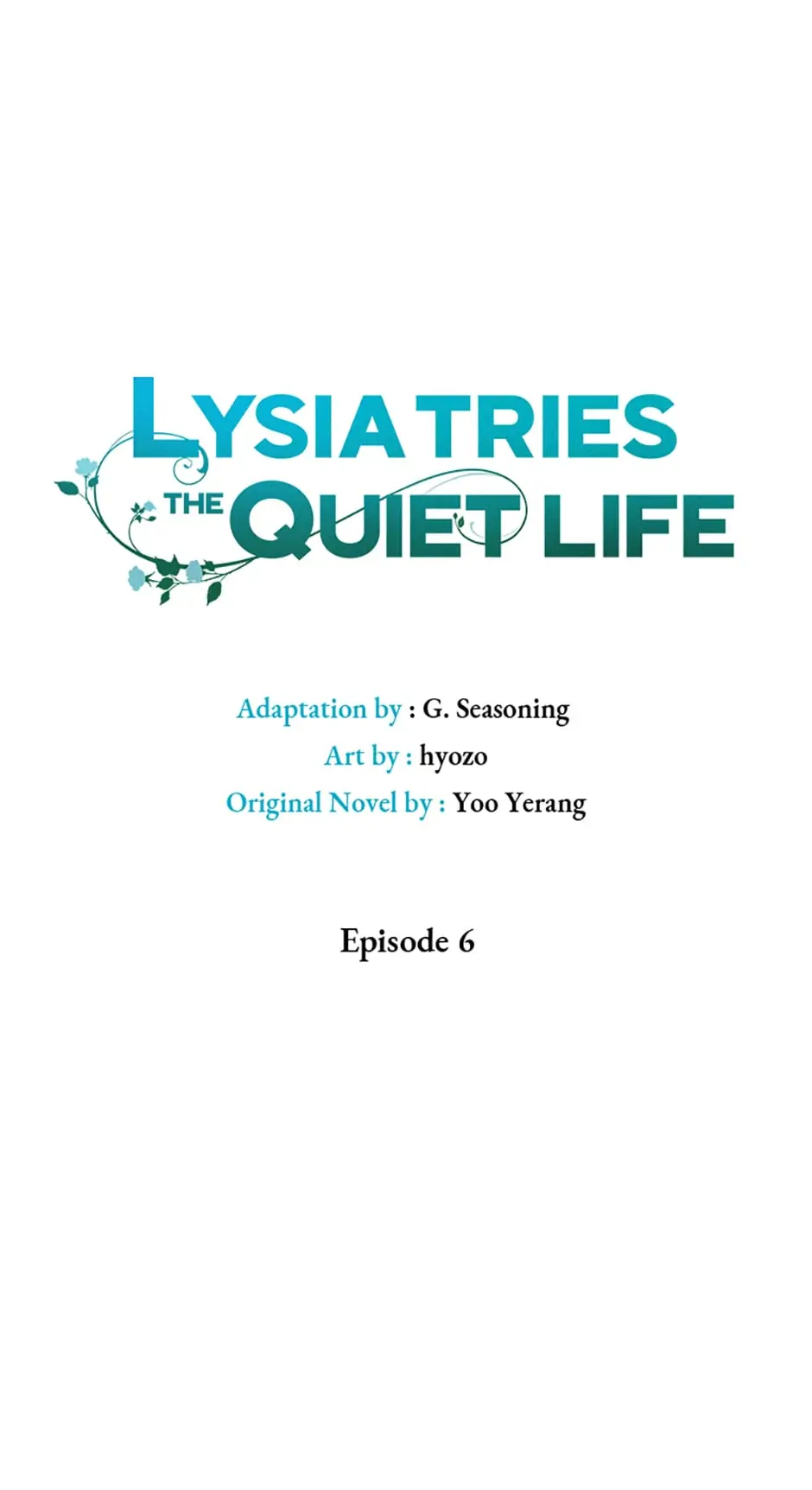 I Will Live as a Supporting Role in This Life Chapter 6 page 16
