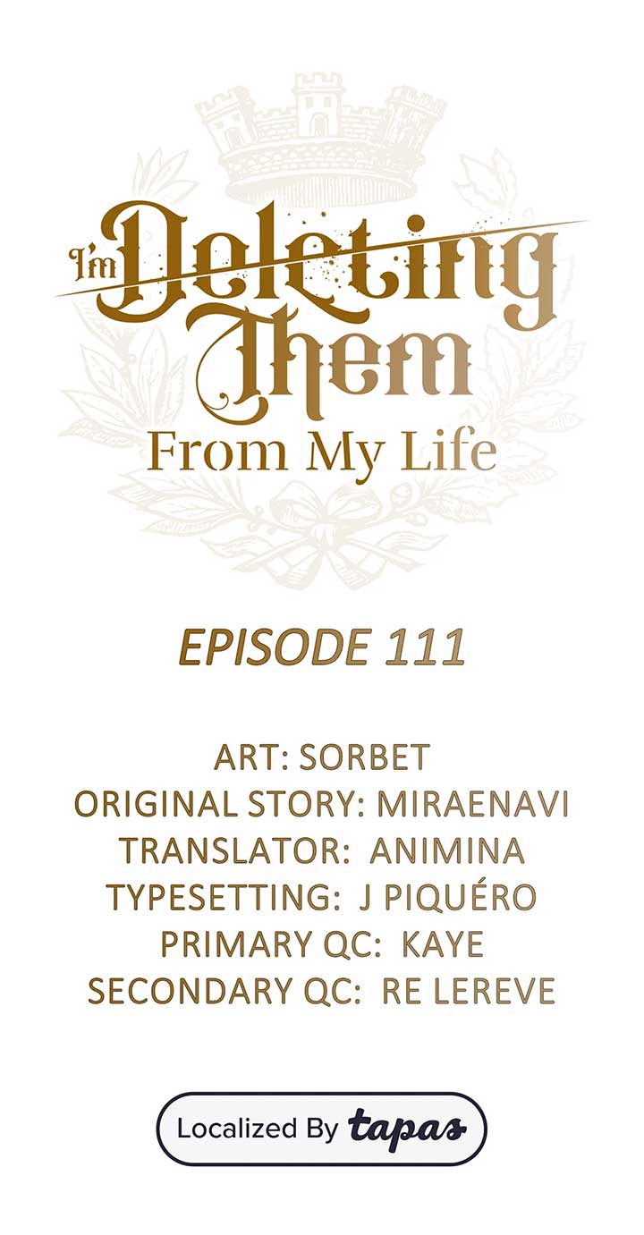 I Will Remove Them From My Life Chapter 111 page 0