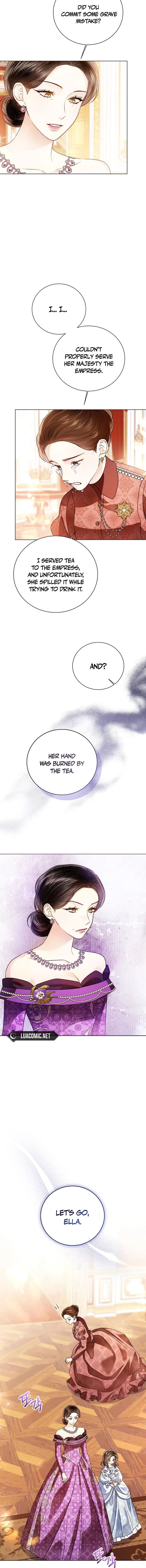 I Will Surrender My Position as the Empress Chapter 112 page 17