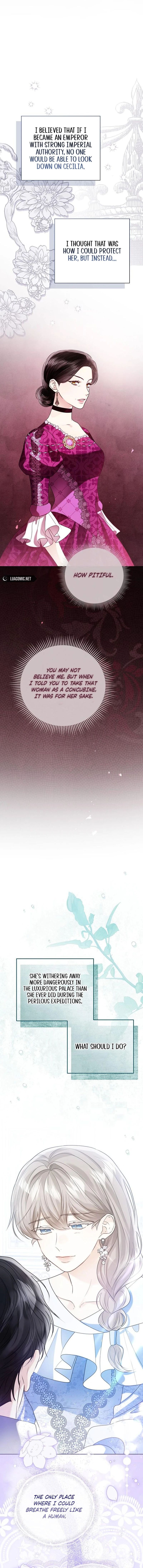 I Will Surrender My Position as the Empress Chapter 113 page 10
