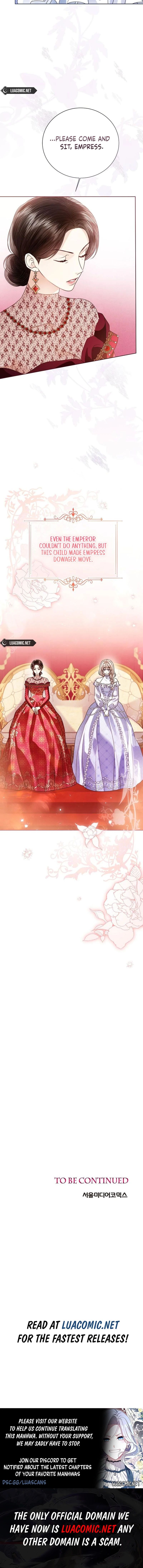 I Will Surrender My Position as the Empress Chapter 113 page 21