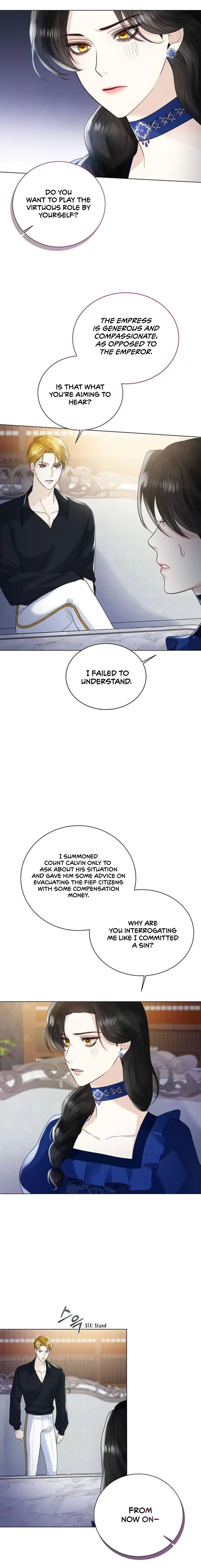 I Will Surrender My Position as the Empress Chapter 13 page 9