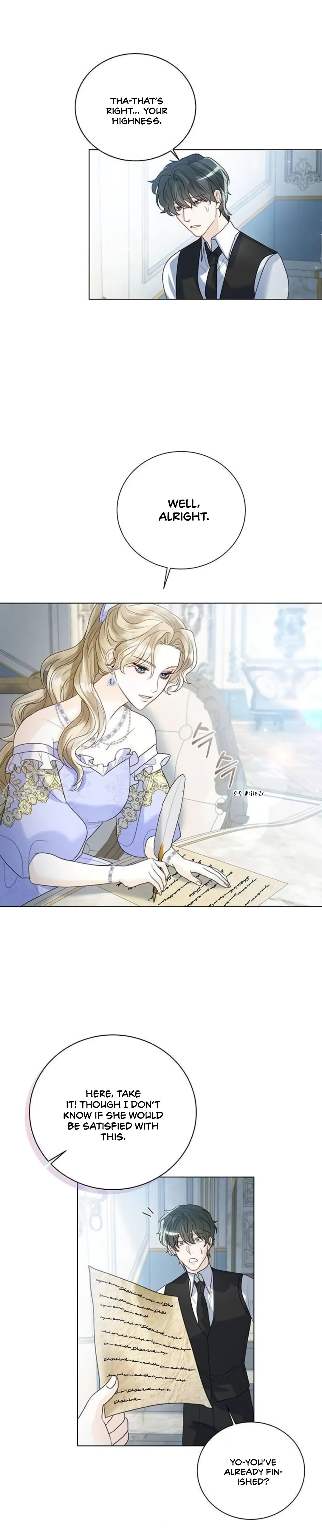 I Will Surrender My Position as the Empress Chapter 14 page 21