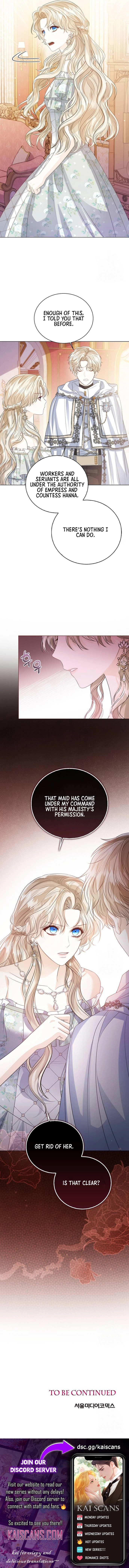 I Will Surrender My Position as the Empress Chapter 34 page 12