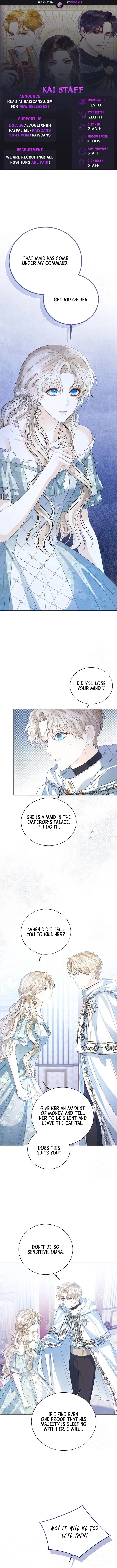 I Will Surrender My Position as the Empress Chapter 35 page 0