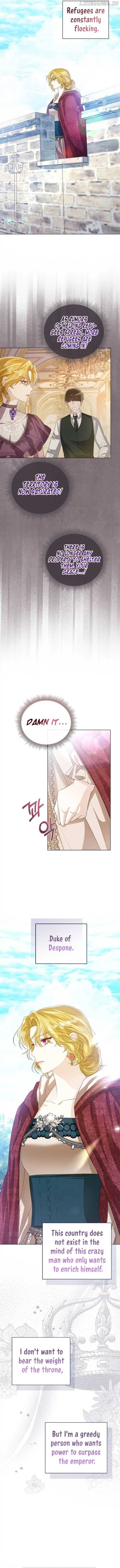 I Will Surrender My Position as the Empress Chapter 43 page 5