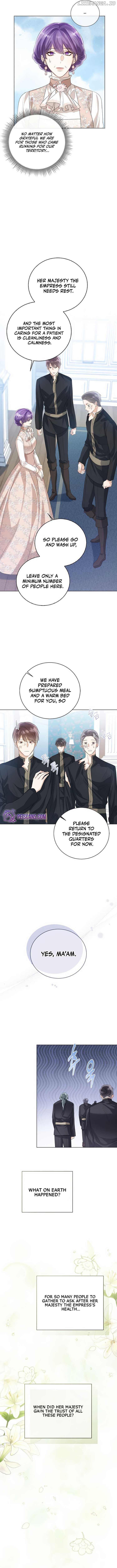 I Will Surrender My Position as the Empress Chapter 46 page 4
