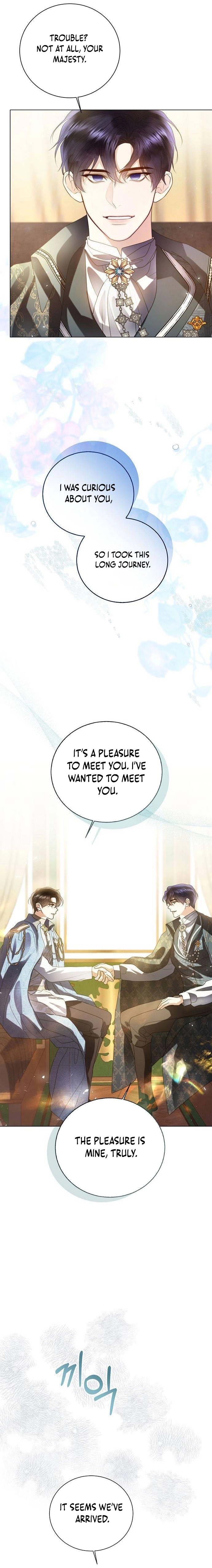 I Will Surrender My Position as the Empress Chapter 92 page 9