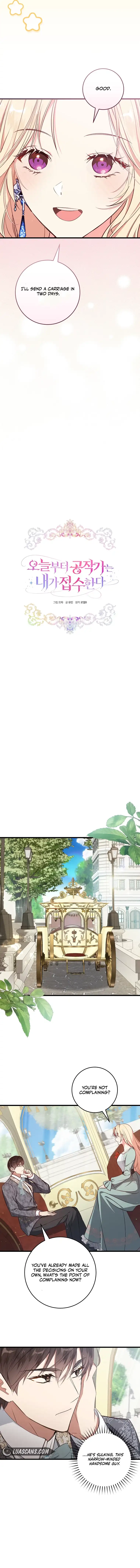 I Will Take The Duchy From Today Chapter 49 page 9