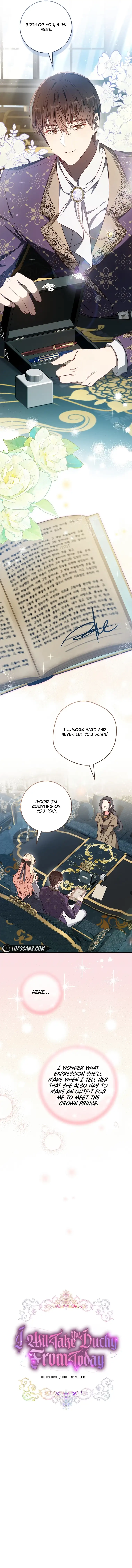 I Will Take The Duchy From Today Chapter 50 page 8