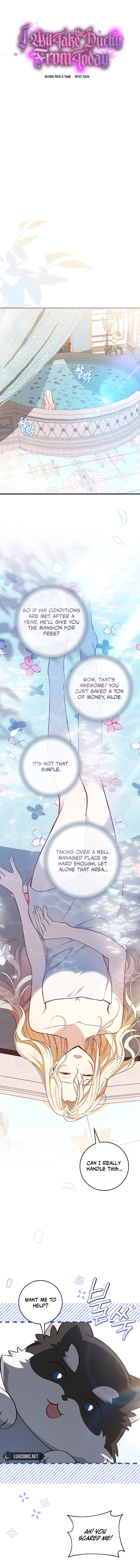 I Will Take The Duchy From Today Chapter 59 page 11