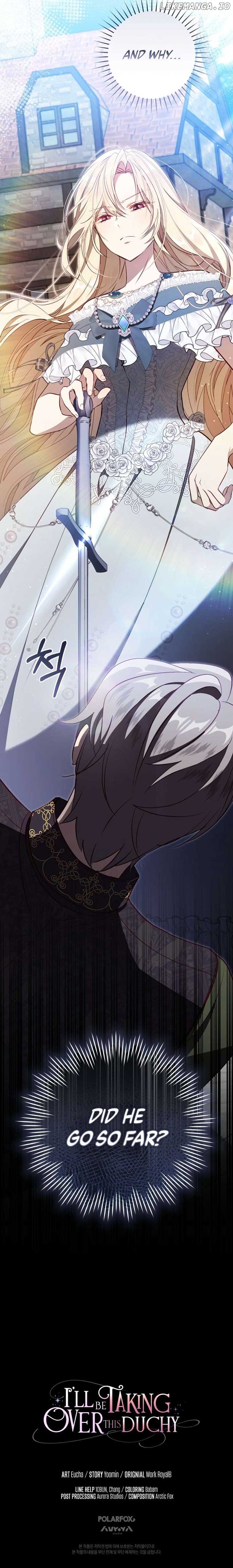I Will Take The Duchy From Today Chapter 62 page 10