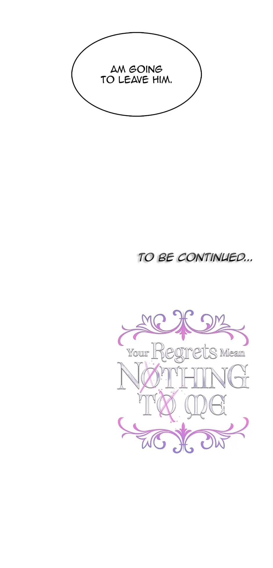 I Won’t Accept Your Regrets Chapter 10 page 70