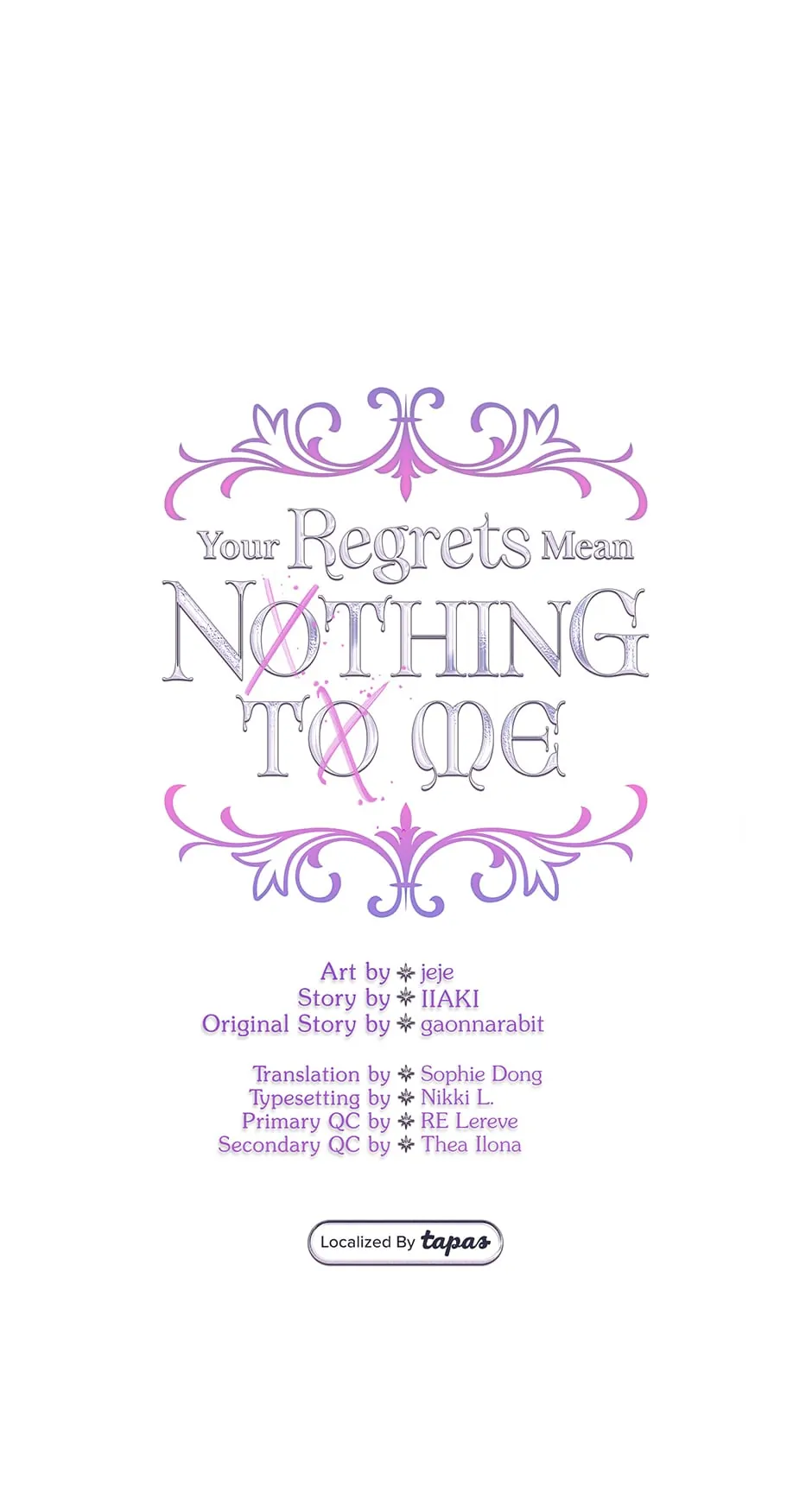 I Won’t Accept Your Regrets Chapter 104 page 12
