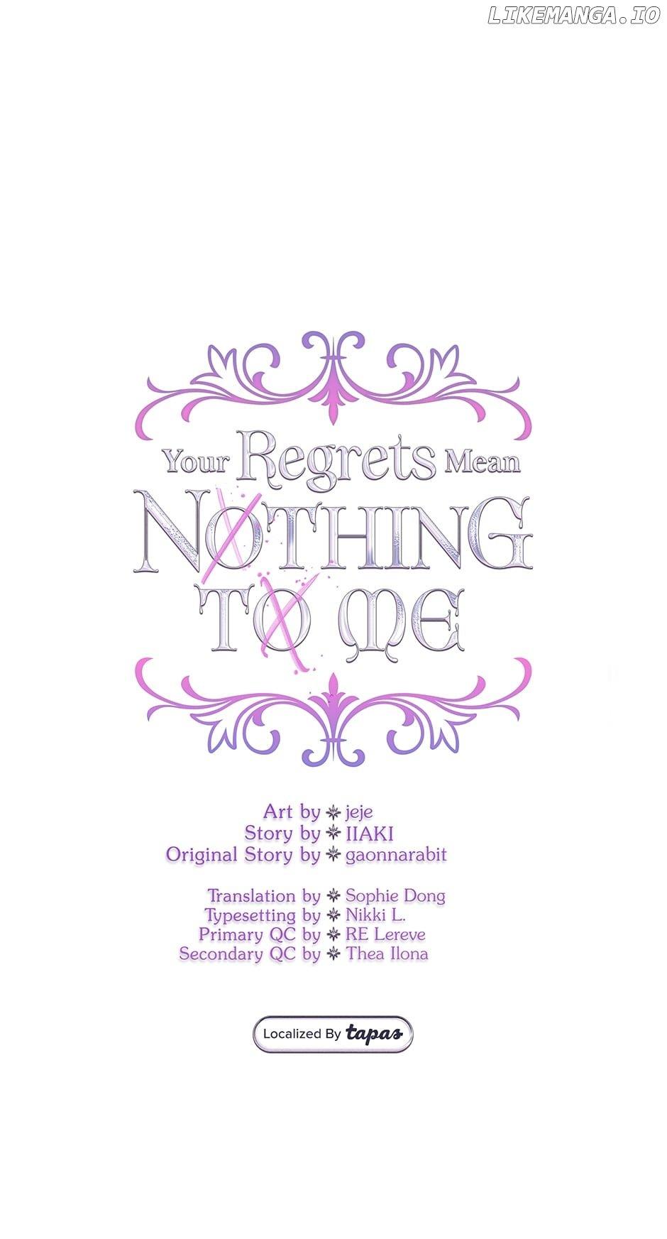 I Won’t Accept Your Regrets Chapter 113 page 19