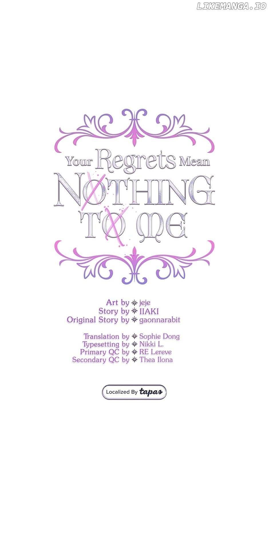 I Won’t Accept Your Regrets Chapter 127 page 6