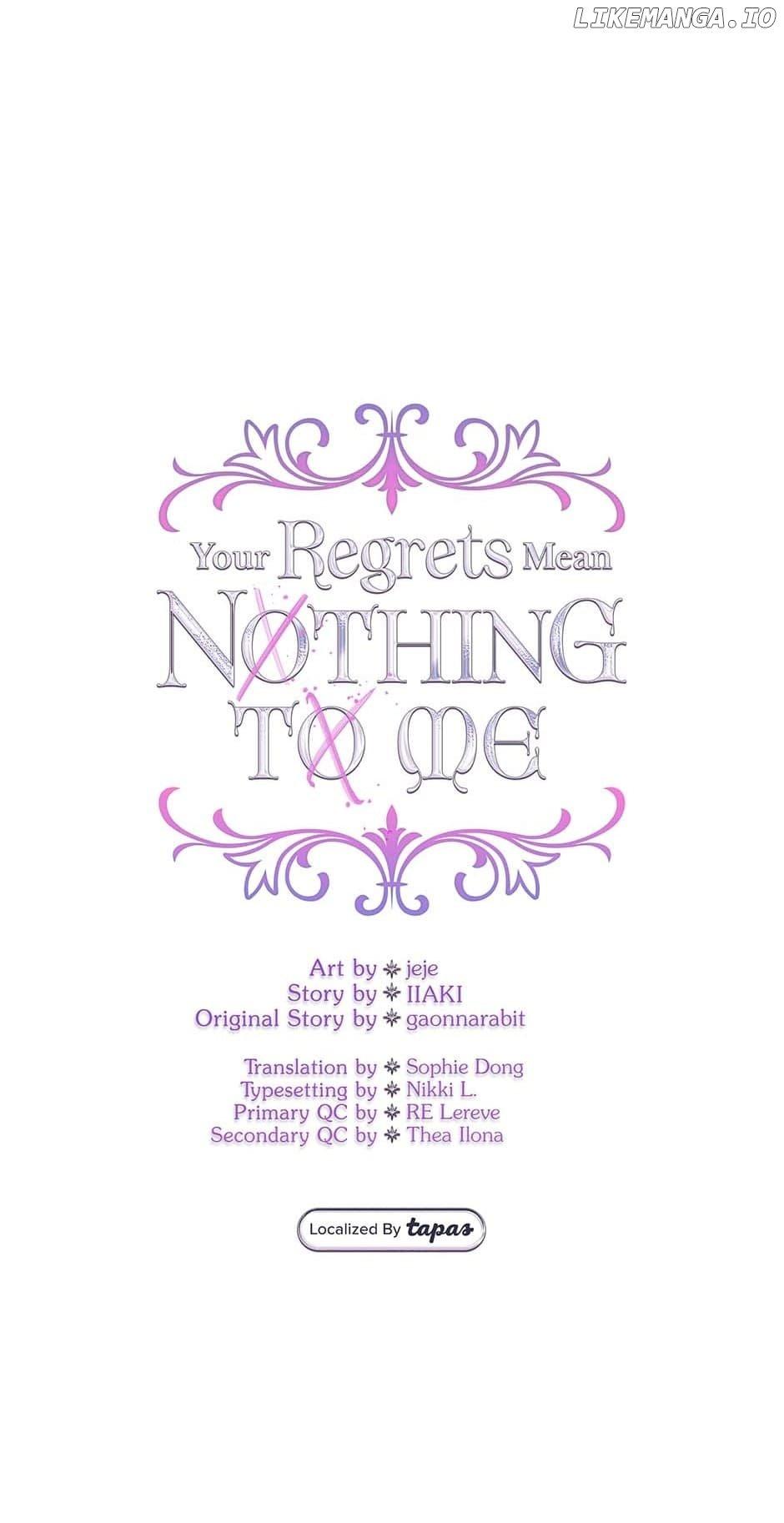 I Won’t Accept Your Regrets Chapter 128 page 31