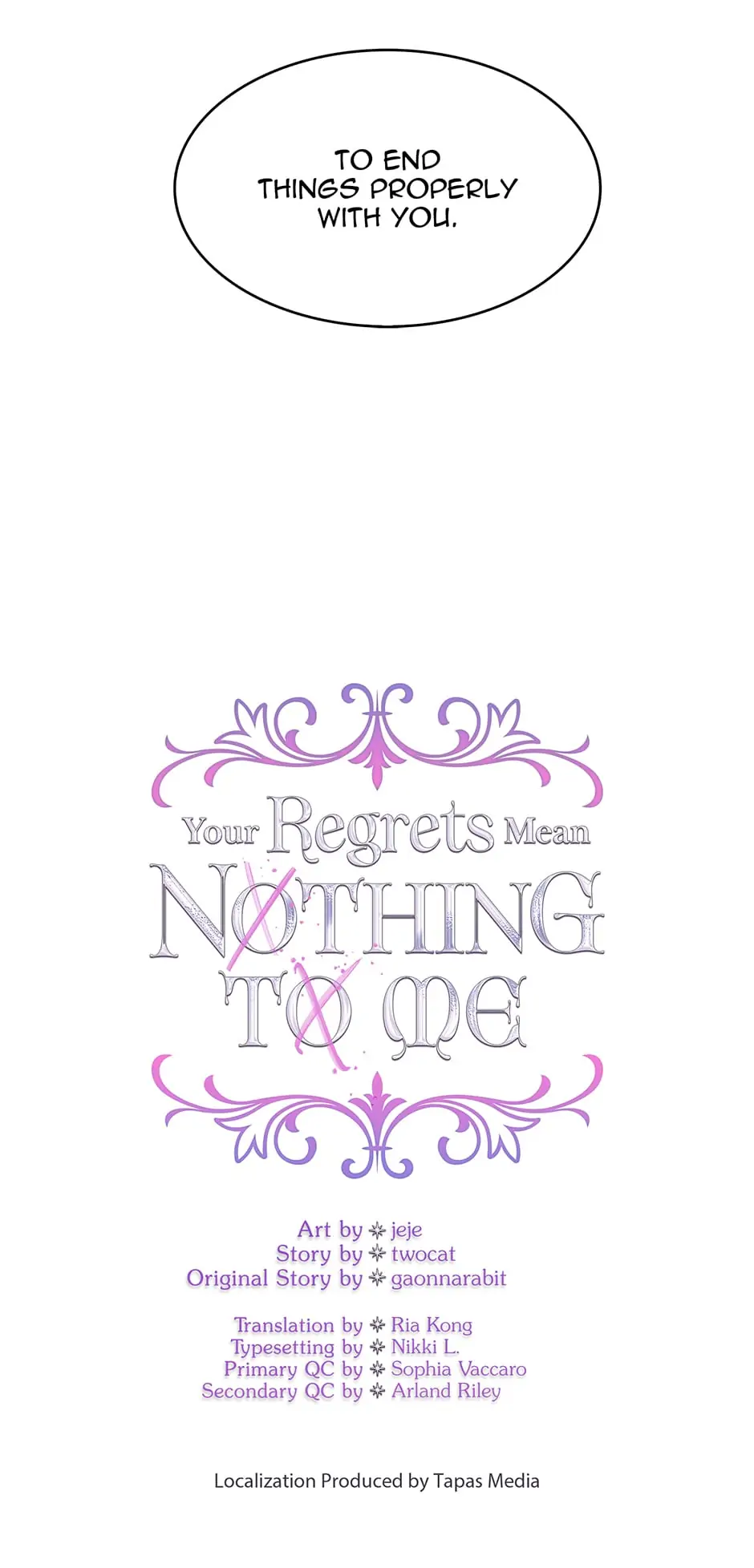 I Won’t Accept Your Regrets Chapter 17 page 4