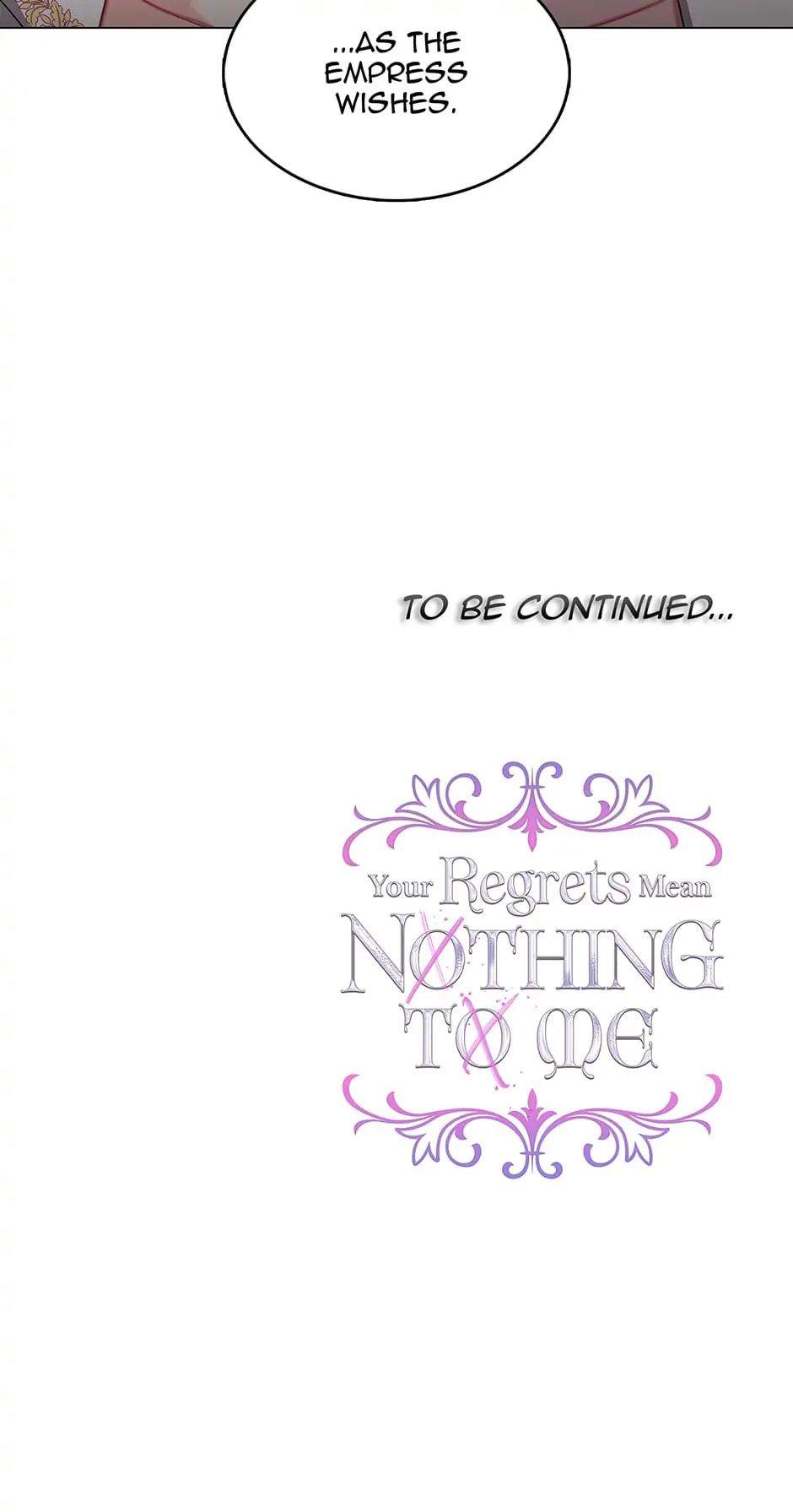 I Won’t Accept Your Regrets Chapter 17 page 73