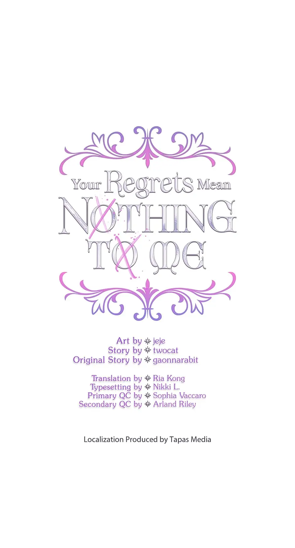 I Won’t Accept Your Regrets Chapter 20 page 6