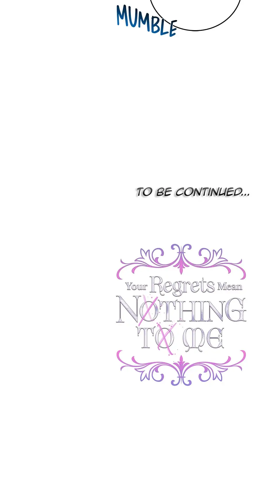 I Won’t Accept Your Regrets Chapter 27 page 85