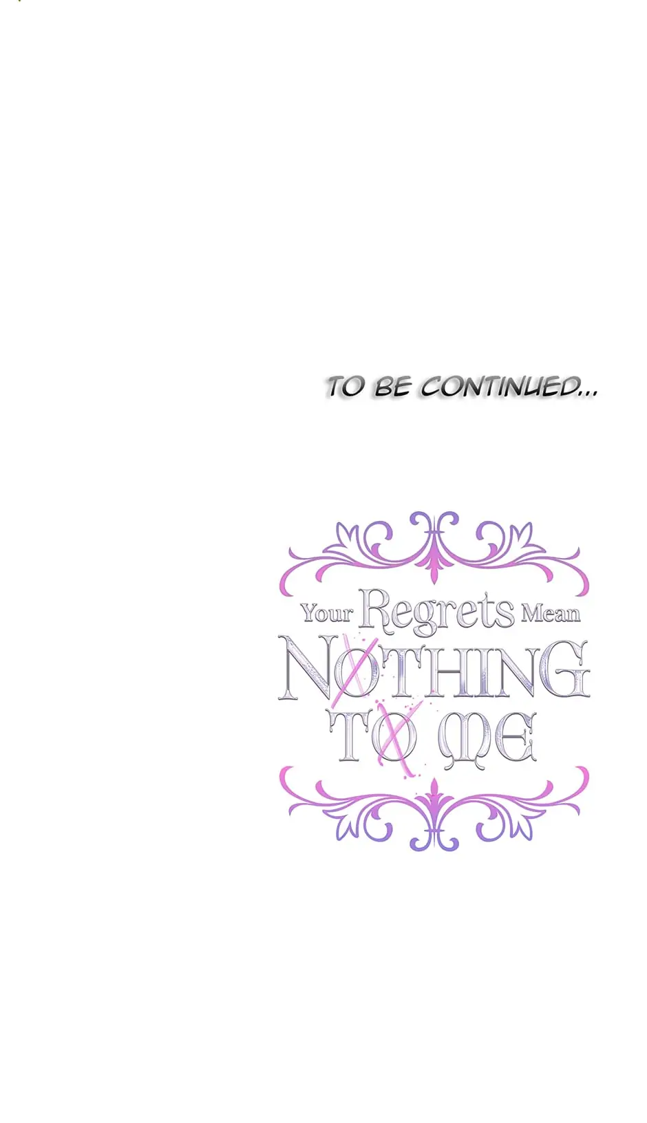 I Won’t Accept Your Regrets Chapter 33 page 89