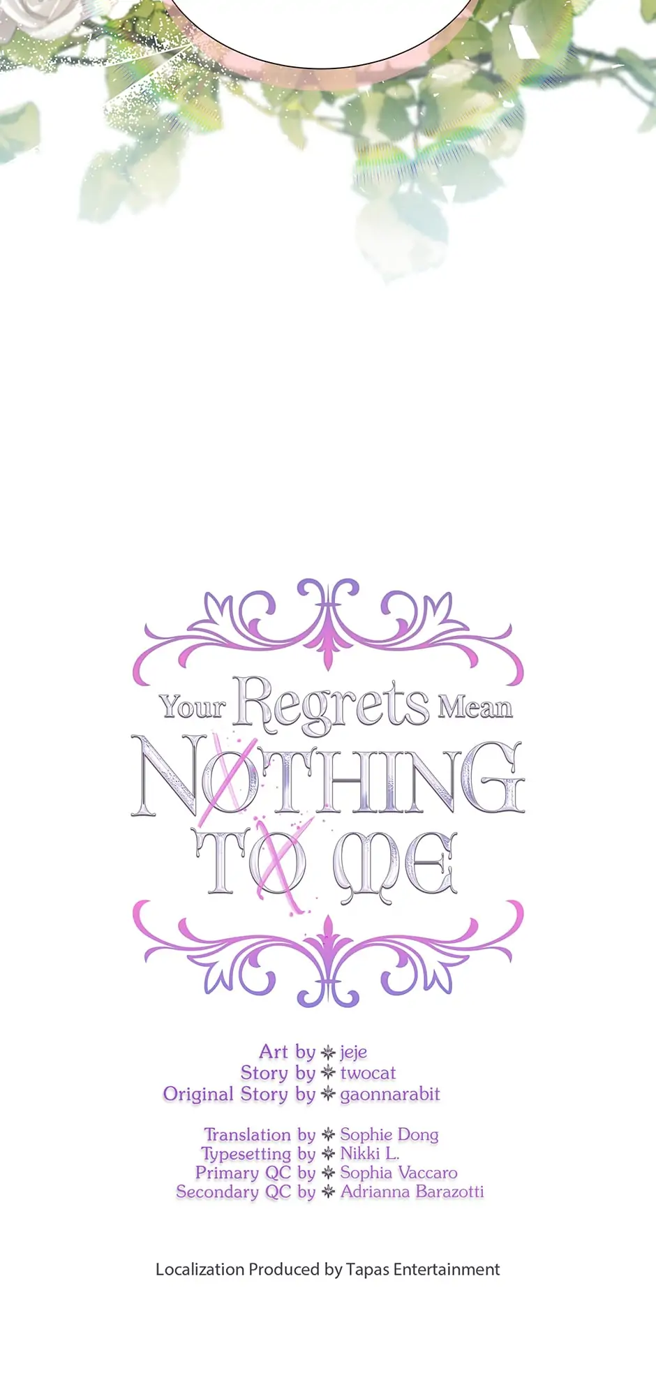 I Won’t Accept Your Regrets Chapter 44 page 3