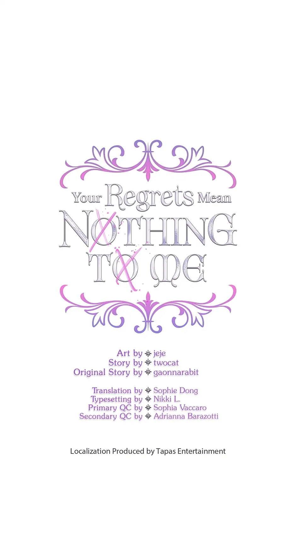 I Won’t Accept Your Regrets Chapter 45 page 6